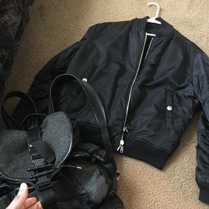 Givenchy reversible bomber and travel bag